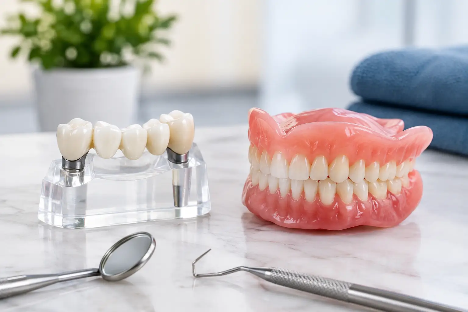 Dental Bridge Versus Denture: Which Fits?