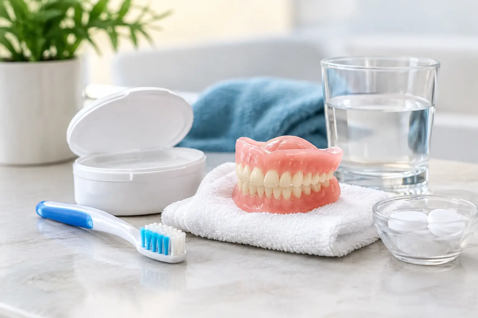 Featured image for “How to Care for Dentures and Keep Them Comfortable”