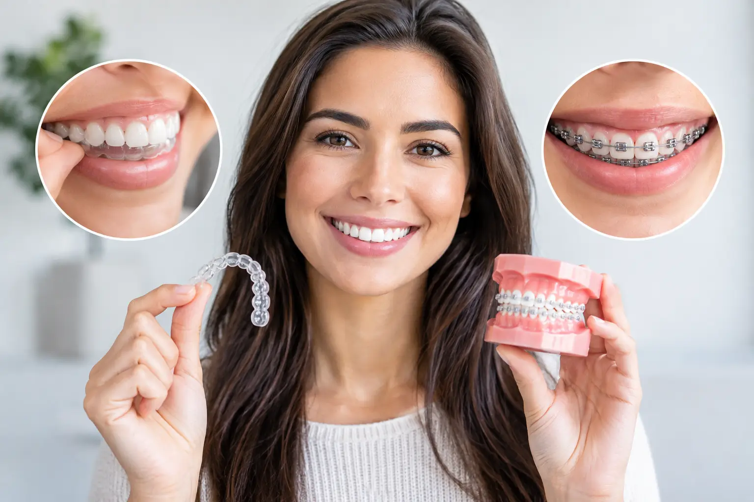 Featured image for “Invisalign Versus Braces Treatment for Your Smile”